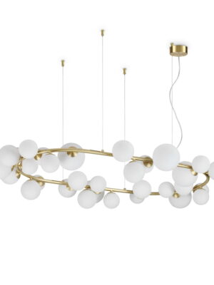Lampa wisząca PERLAGE Mosiądz 296746