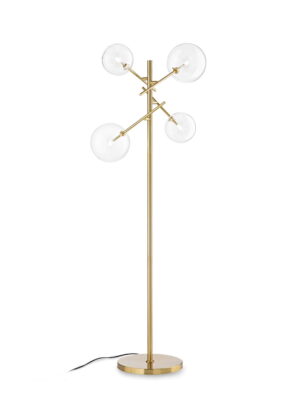 Lampa podłogowa EQUINOXE  mosiądz 290966