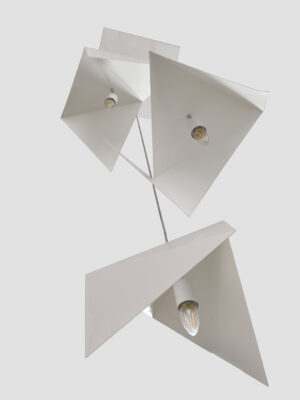 Lampa wisząca BIRD 3 biała LGH0740