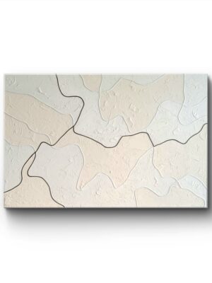 Obraz strukturalny - LEBAZI_ART Subtle Pattern - 100x150cm
