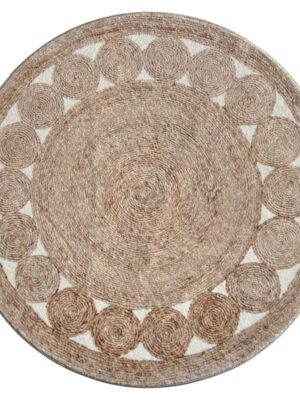 Dywan okrągły BRADY - G6532 - Beige - 150x150